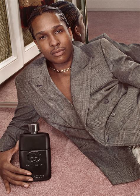 gucci guilty black ad campaign|asap rocky Gucci ad.